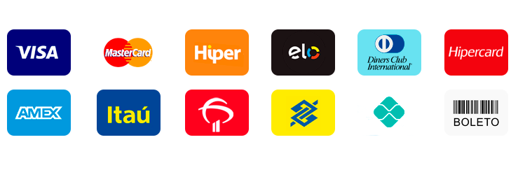 Formas de pagamento